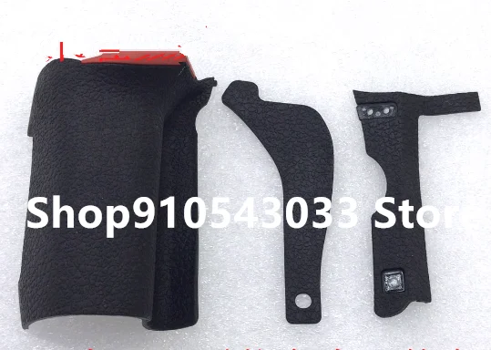 A set of 3 PCS New Original D750 3pcs GRIP RUBBER SET With CF Card Cover Rubber Unit For Nikon D750+Sticky tape