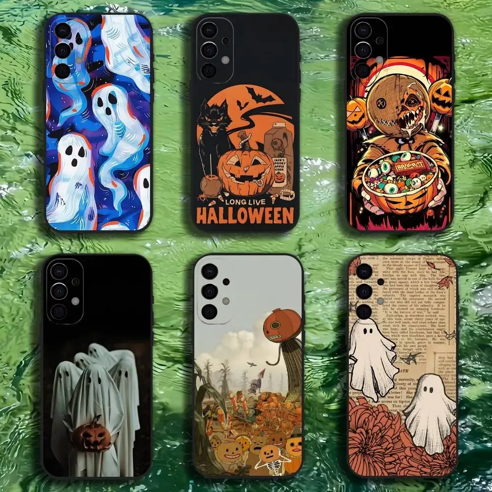 

Halloween Trickster Phone Case For Samsung S25,S24,S21,S22,S23,S30,Ultra,S20,Plus,Fe,Lite,Note,10,9,5G Black Cover
