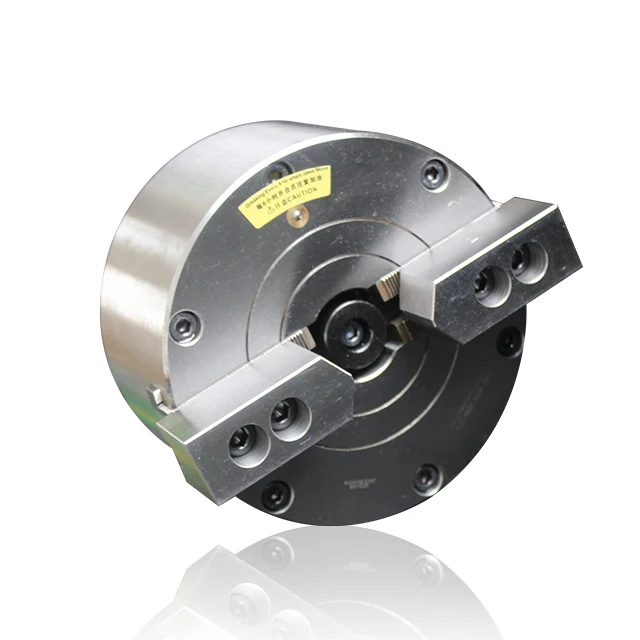 2-Claw Solid Pneumatic Chuck for Cylinder Grinder Manufacturer of Automatic Power Air Chuck