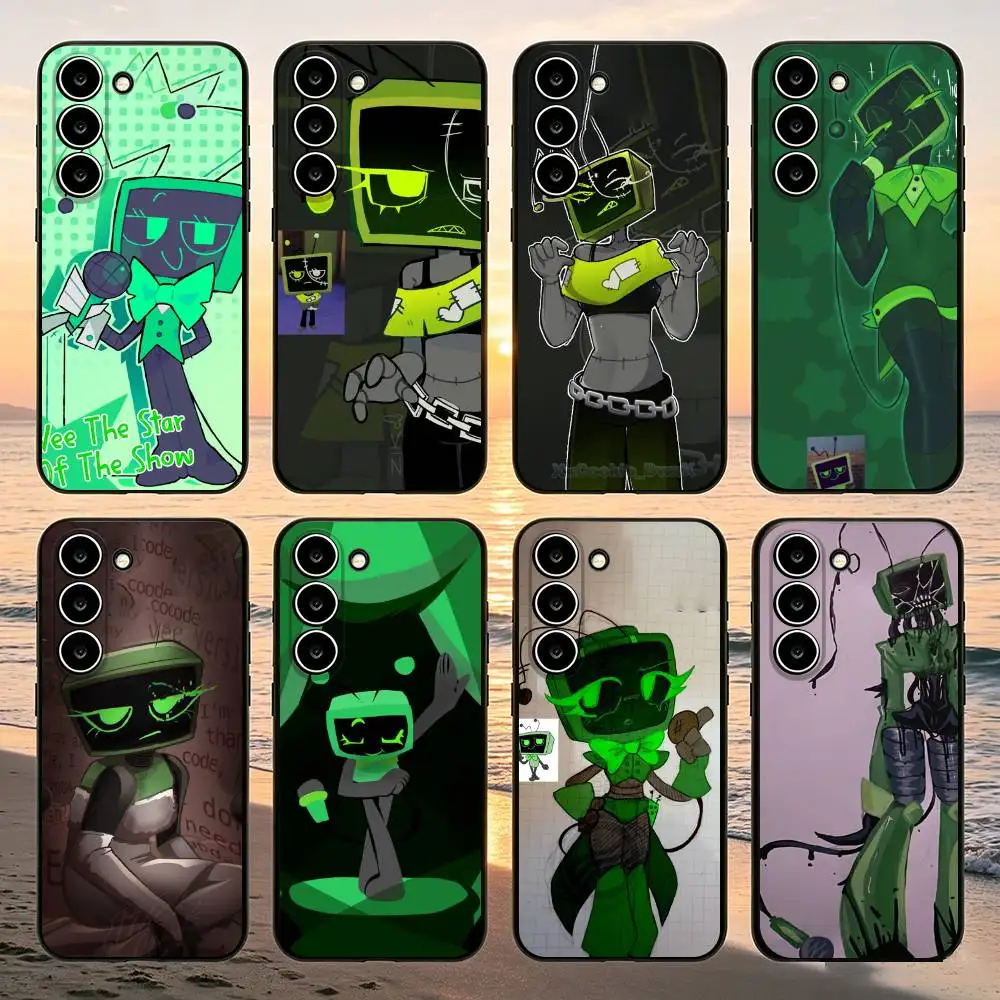 Vee Dandy's World Phone Case For Samsung Galaxy A52 A42 A32 A22 A12 A02S A72 A73 A51 A41 A31 A21S A71 A30S Black Cover
