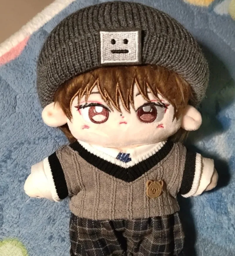 

20CM Won Yao Ri Attributes Cotton Doll Girl Stuffed Toys Student Plush Doll Adorable Delicacy Furry Ears Xmas Gift