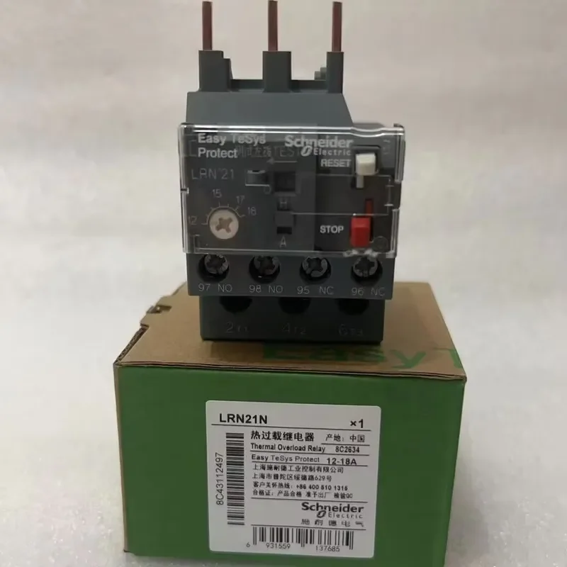 Thermal overload relay LRE21 LRE21N LRN21N 12-18A