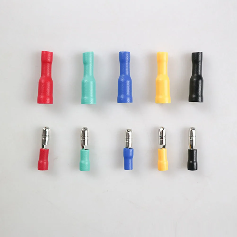 

100pcs Terminal Connector Kit Electrical Insulated Connectors Cable Crimp Terminal Kit Vehicle Household Repair
