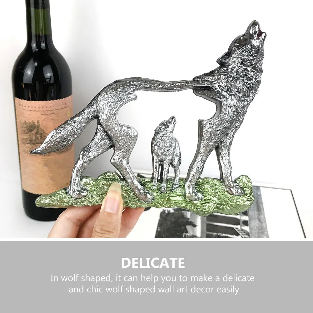 

Wolf Shaped Silicone Epoxy Resin Casting Diy Craft Tool Flexible Wall Art Decor Mold For Pigments Glitter Wolf Silicone