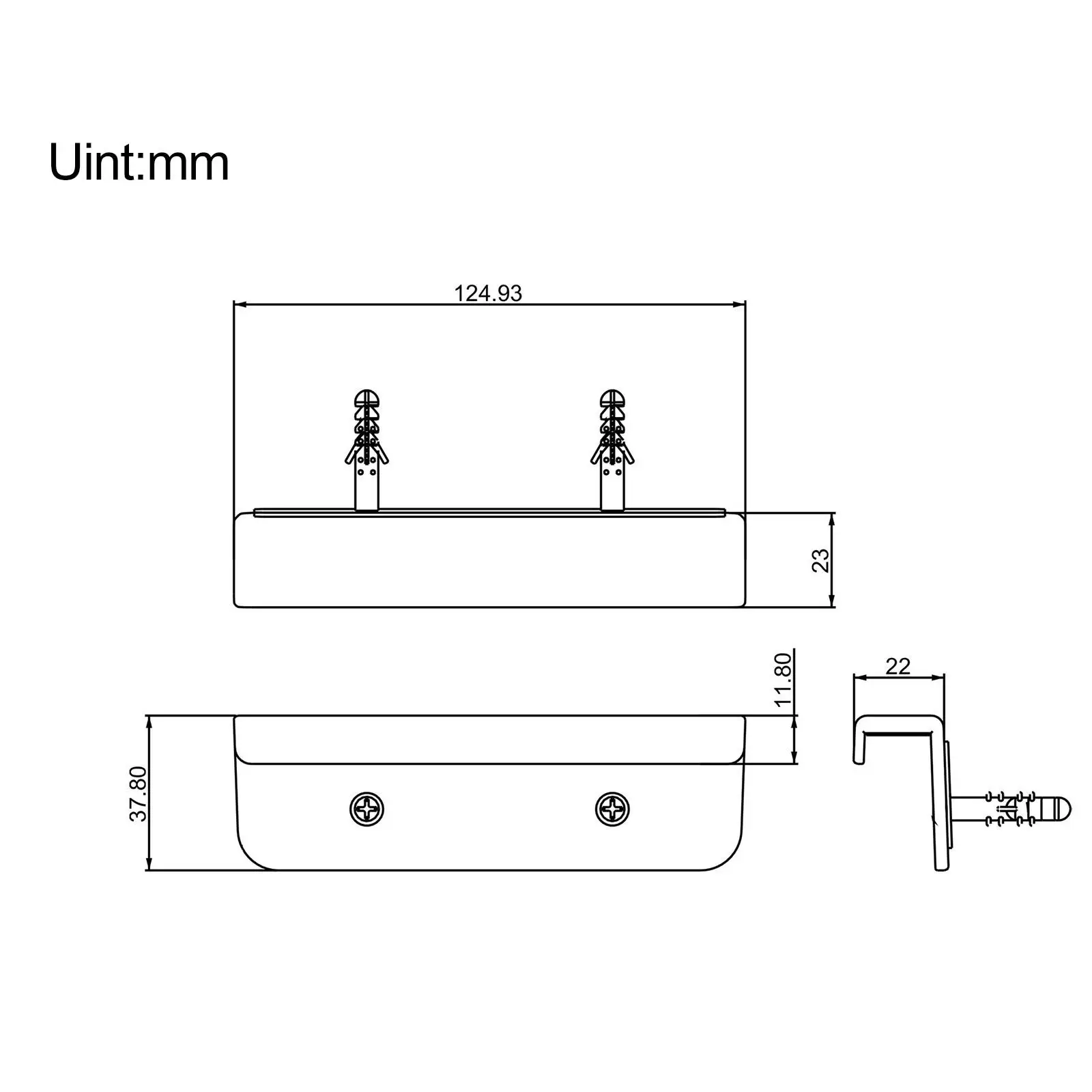 Universal Tablet Wall Mount for Quick And Simple Setup Anywhere