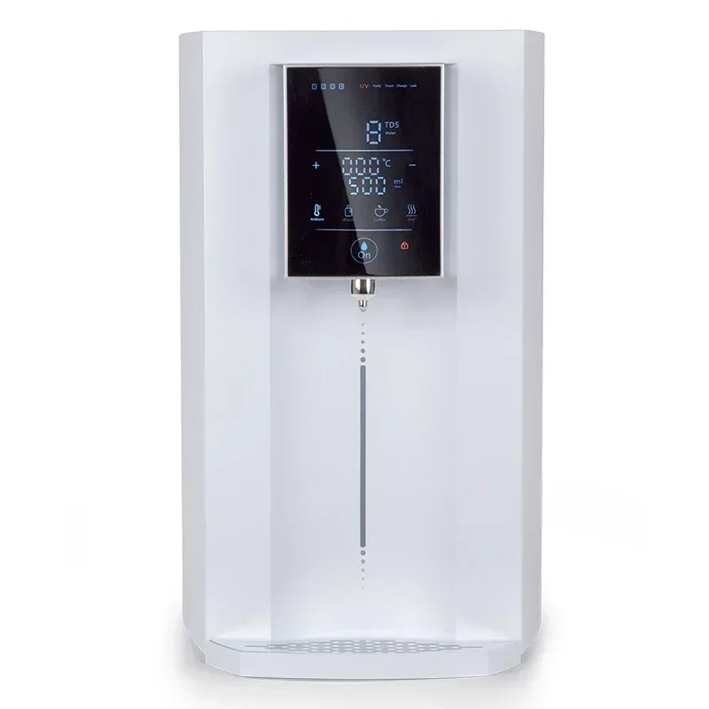 Installation Free Depth Filtration Desktop Water Purifier Intelligent TDS Display Drinking Water Dispenser for Home Office
