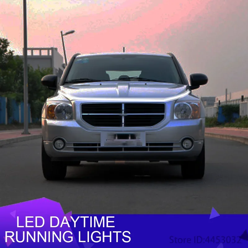 

Для Dodge charger challenger ram 1500 неоновый DRL сканирующее устройство Автомобильная подсветка дневные ходовые огни светодиодная полоса аксессуары 12 В 1,5 м