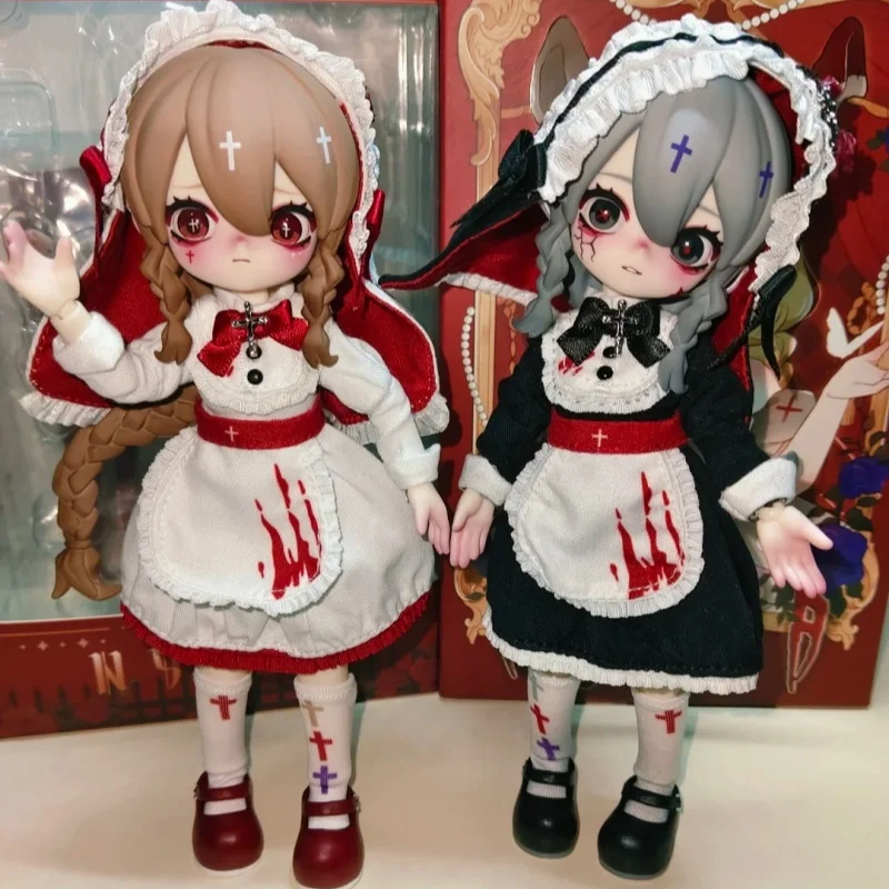 

Original 1/12 Bjd Blind Box Nyssa Eerie Nightmare Series Gothic Style Joints Can Be Moving Figures Anime Figure Collectible Toys