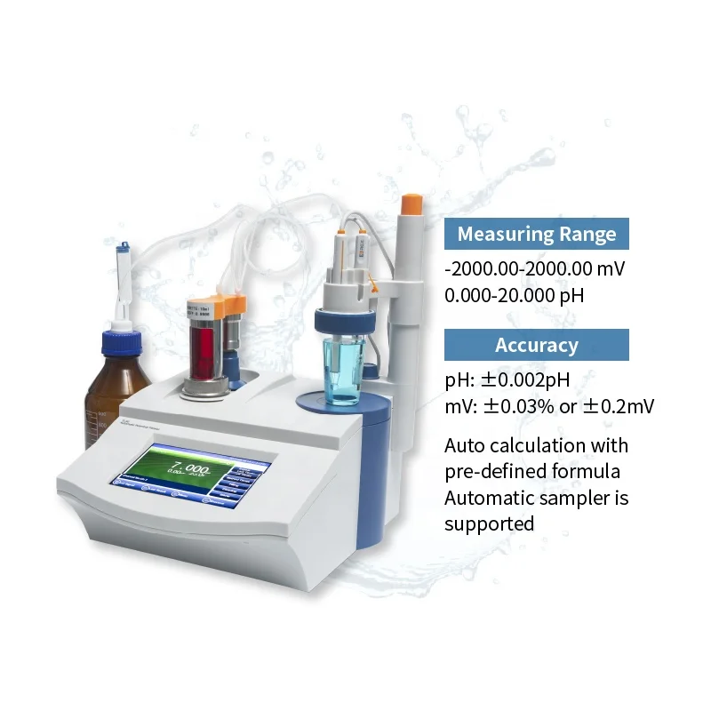 Moisture analysis equipment Automatic potentiometric titrator Potentiometric titrator Potentiometric titrator