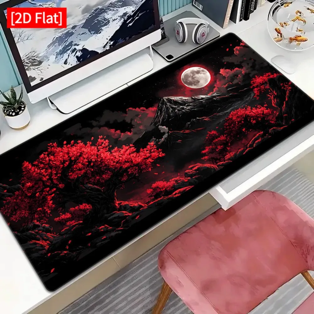 High-grade anti-slip mouse pad, also suitable for game PCs. It adopts game and anime design for the expansion desk accessories