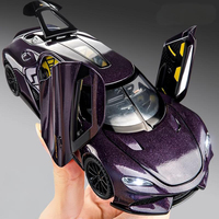 1:32 Gemera GT Supercar Die Cast Alloy Metal Car Model Sound And Light Hobby To Collect Fine Decorative Ornaments Holiday Gifts