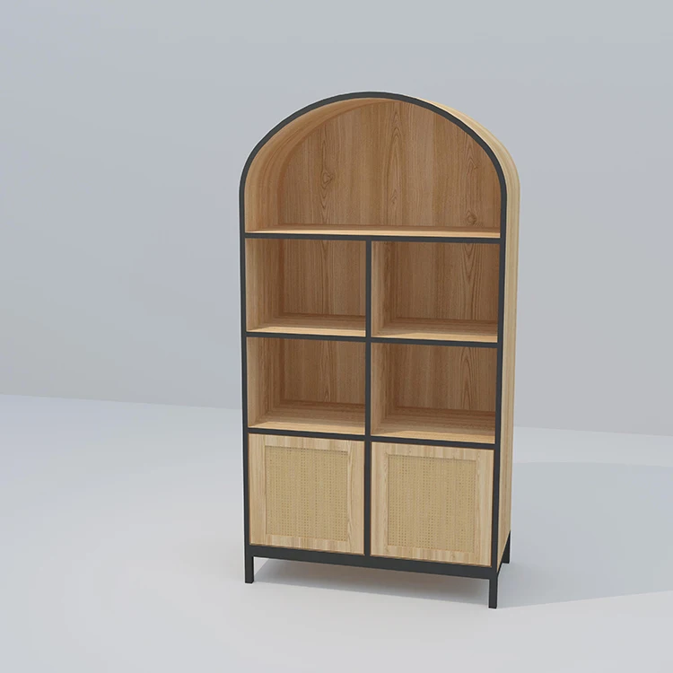 

# WNordic Sideboard Wood Rattan Locker Living Room Tea Cabinet Simple Modern Porch Cabinet Small Apartment Storage Sideboard