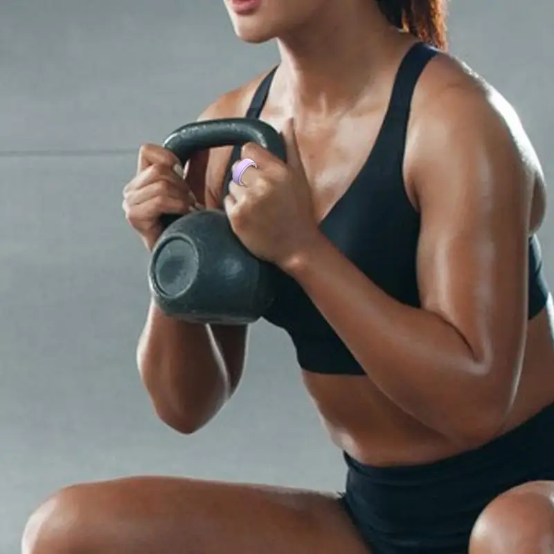 Эластичный чехол для кольца, силиконовый противоударный чехол для смарт-кольца, мягкий эластичный противоударный чехол, аксессуары для тяжелой атлетики, спорта