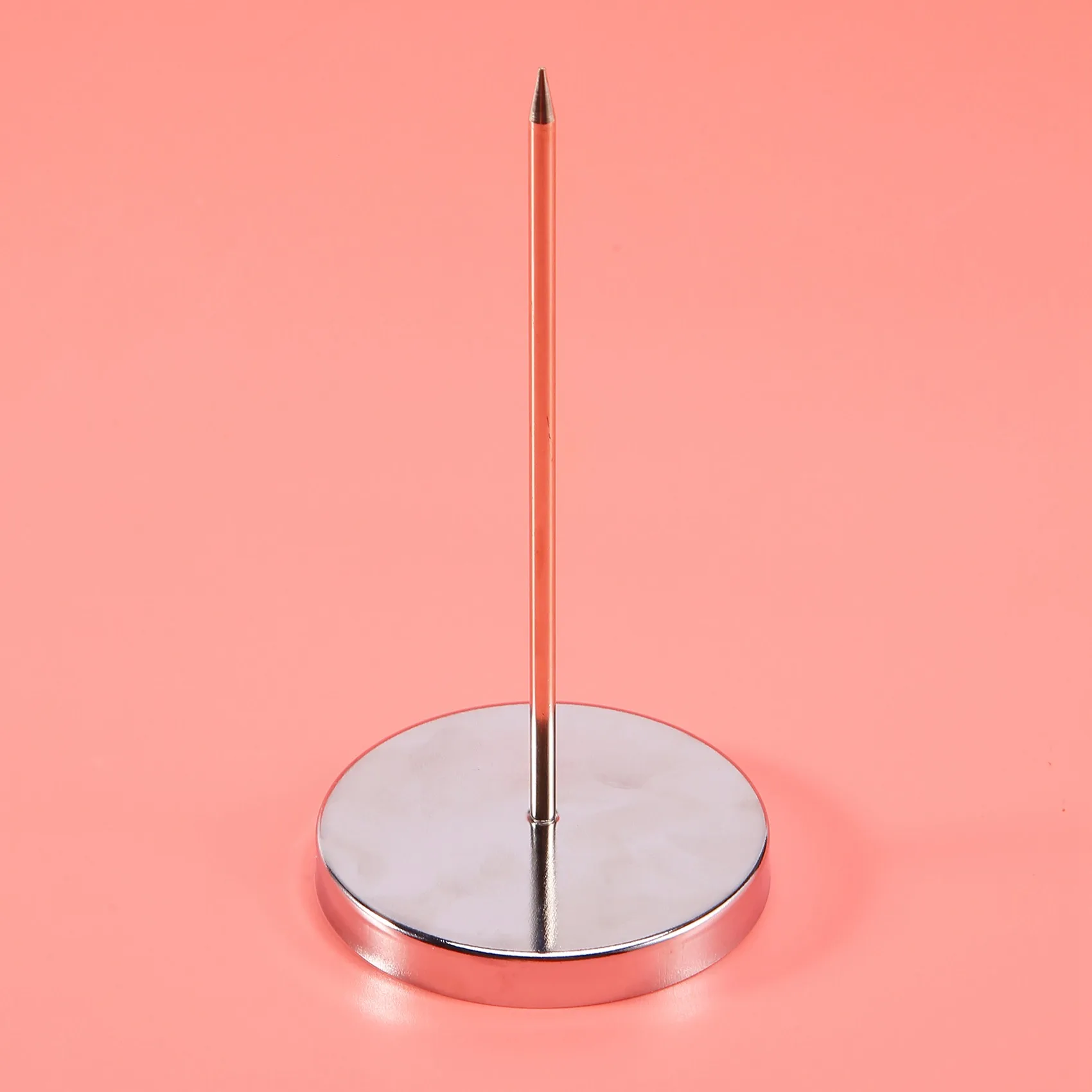 AA26P SODIAL(R) Safe Memo Holder Spike Stick for Bill Receipt Note Paper Order Office Desk