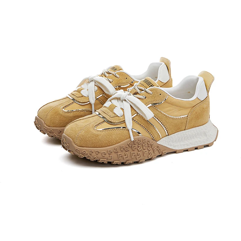 

Women Sneakers 2025 Forrest Gump Style Platform Shoes Autumn Casual Female Trainers Thick Sole Height Increasing Running Shoes