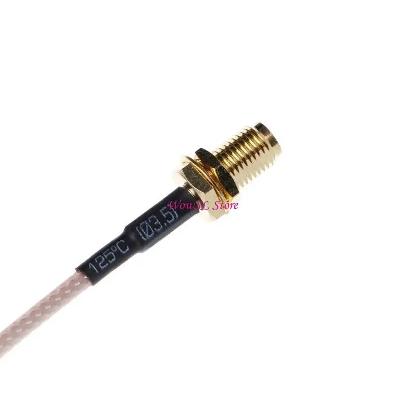 

SMA Female to MMCX Male Pigtail Cable RG316 15cm 6" HX5E