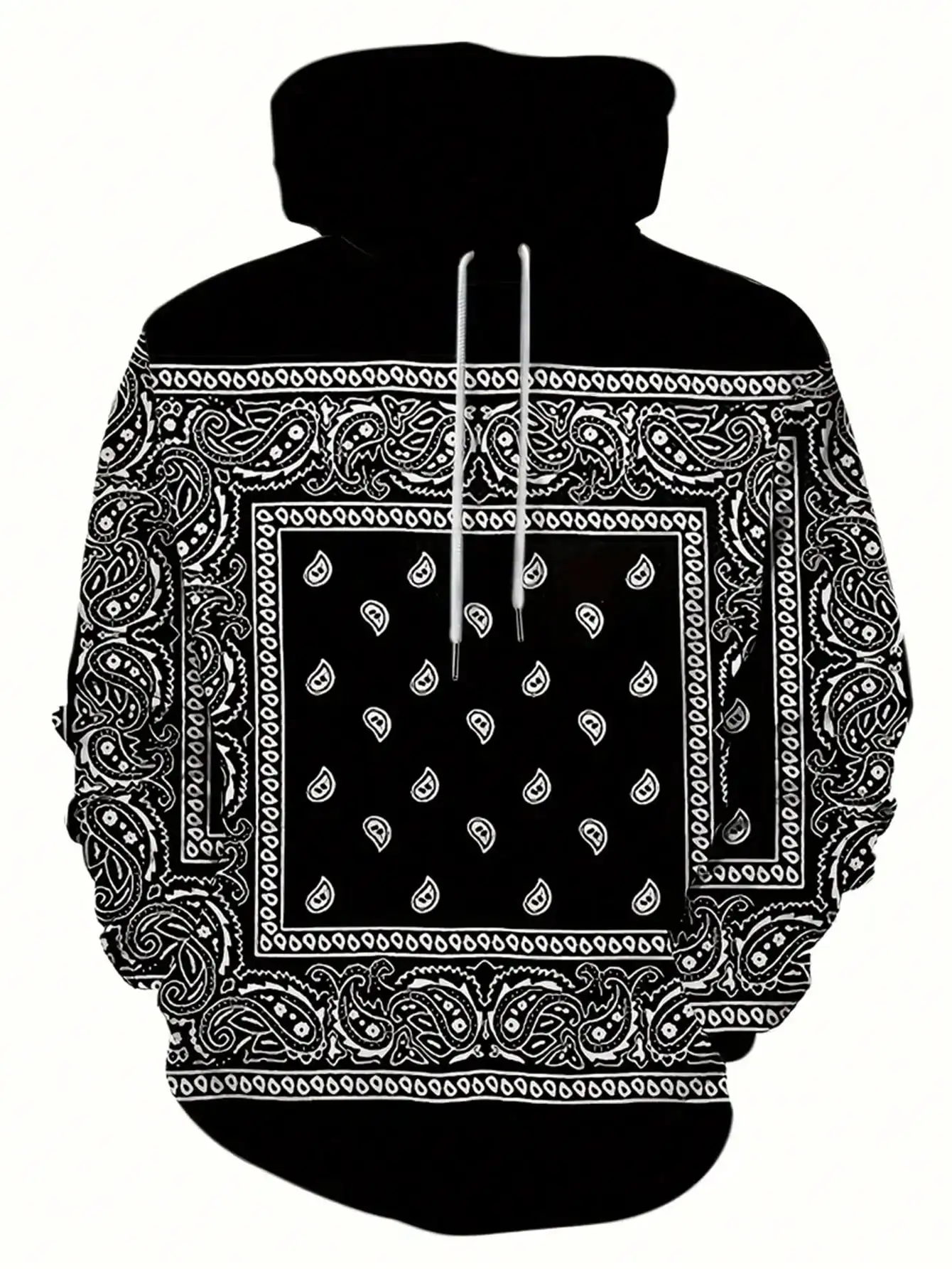 

2025 New Arrival Men's Autumn and Winter Hoodies ， National Style Clothing Fashion Sweatshirts ， Loose and Comfortable