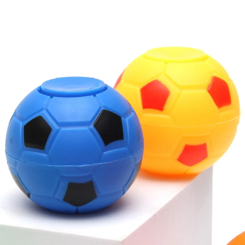 

2 PCS/LOT Fingertips Football Finger Gyro Spinner Stress Relief Toys Footballs Top Game Gifts For Children Christmas Toy Novelty
