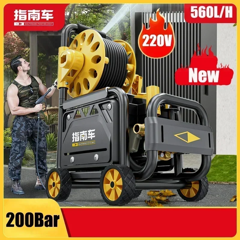 200Bar High Pressure Washer Car Washing Machine Car Wash Water Gun Pump Foam Generator Tornado Cleaner Car Accessories