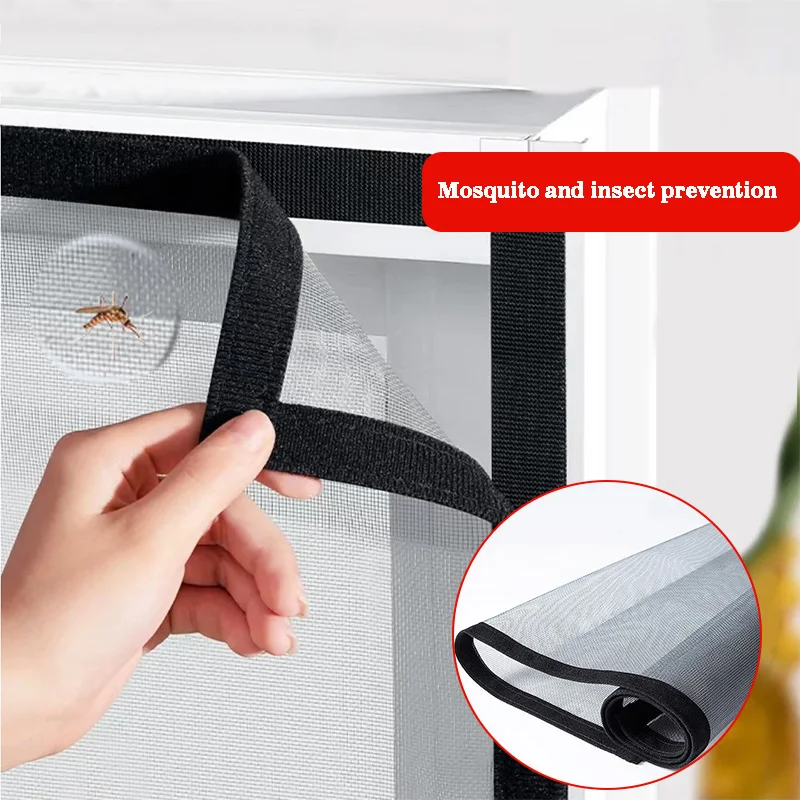 

Mosquito screen window net Self installed window screen Home mosquito net Curtain self-adhesive sand net Window insect proof