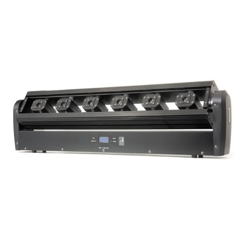 

Bar Laser LED Six-Head Red Laser Full-Color Moving Head 6-Eye Strobe Beam Sound-Controlled Laser