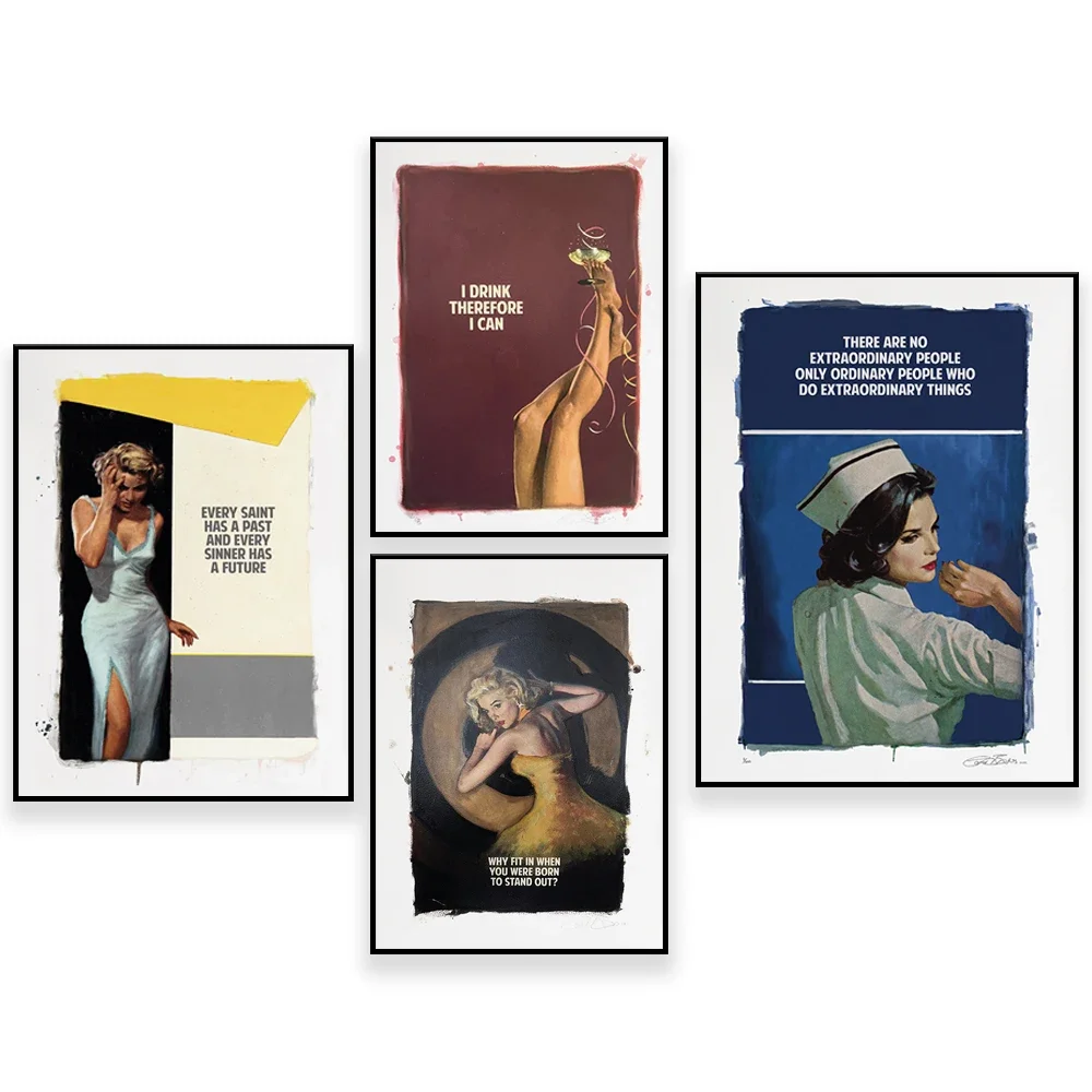 

The Connor Brothers - Every Saint, Giclee Print, Poster, Every Saint Has a Past and Every Sinner Has a Future, Wall Art