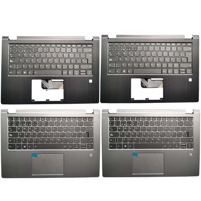 

Новинка для Lenovo YOGA 530-14 530-14IKB 530-14ARR Упор для рук Верхняя Крышка корпуса США/Великобритания/испанская/Латиноамериканская Клавиатура для ноутбука