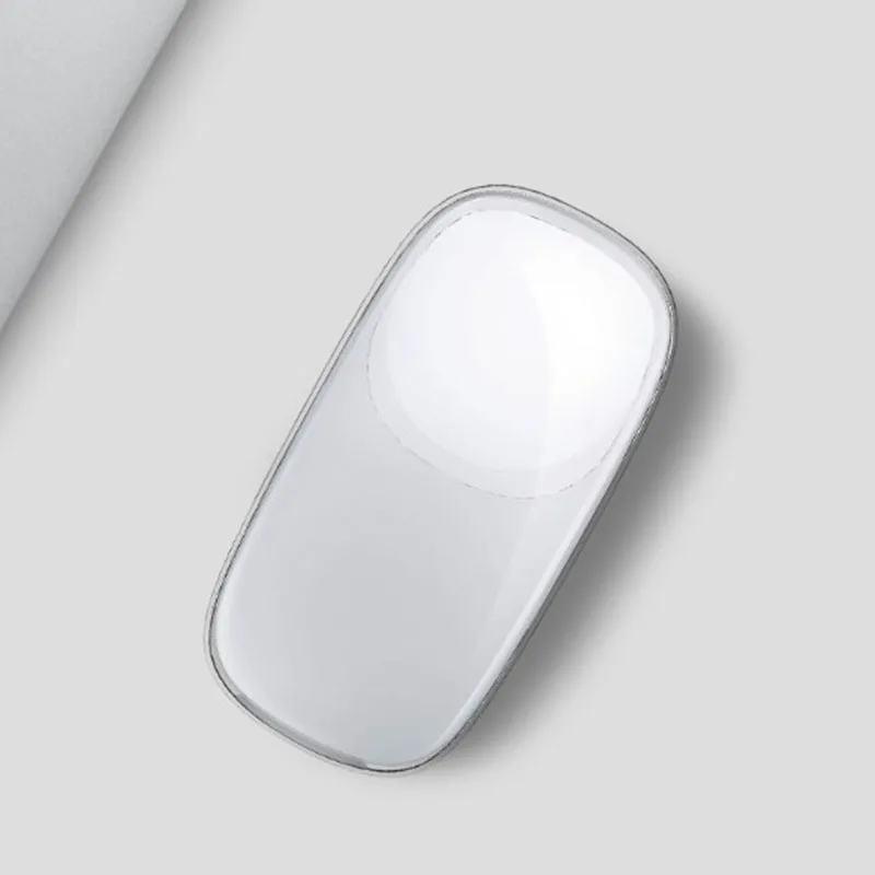 Funda protectora para Apple Magic Mouse 1.a y 2.a generación, cubierta transparente a prueba de polvo, cubierta ultrafina, anticaída y antiarañazos