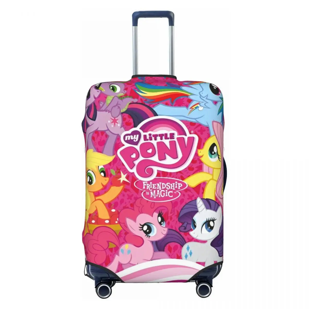 MINISO My Little P-pony Suitcase Cover Holiday Useful Luggage Supplies Business Protector