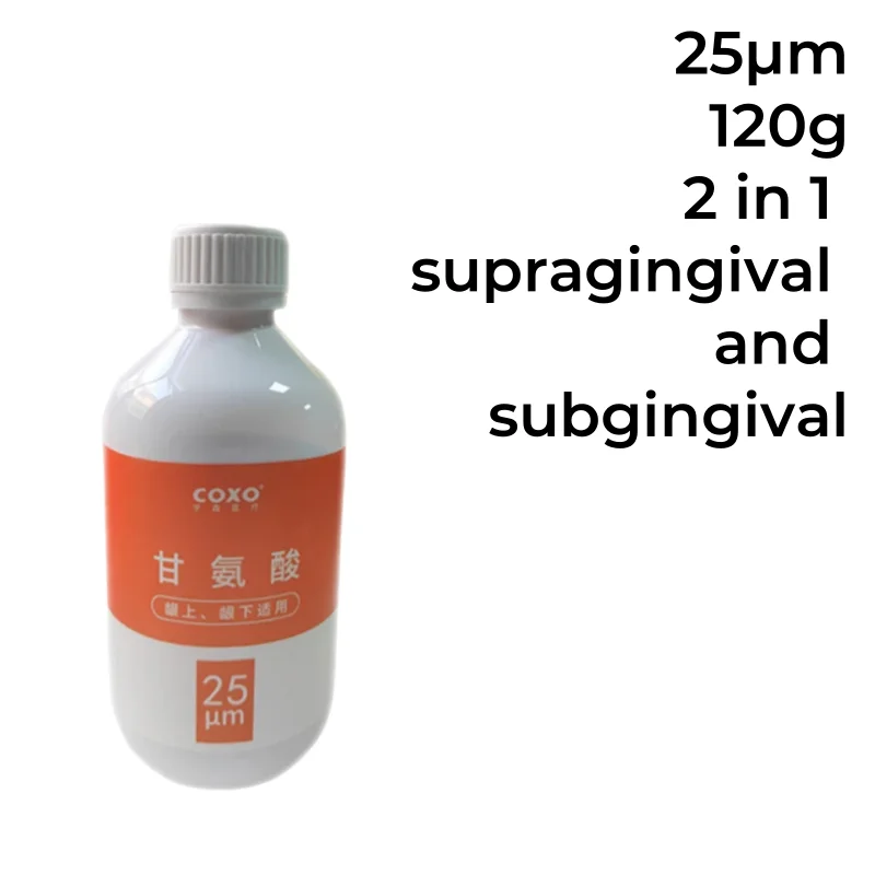 COXO Dental Teeth Polishing Powder 25um Abrasive Sandblasting Machine Powder