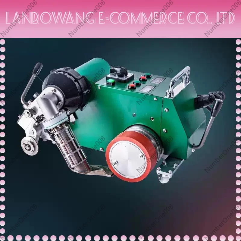 Hot Air Welding Machine for PVC Tarpaulin, Waterproof Film Fast Heat Seaming Welder for Banner Soft Door