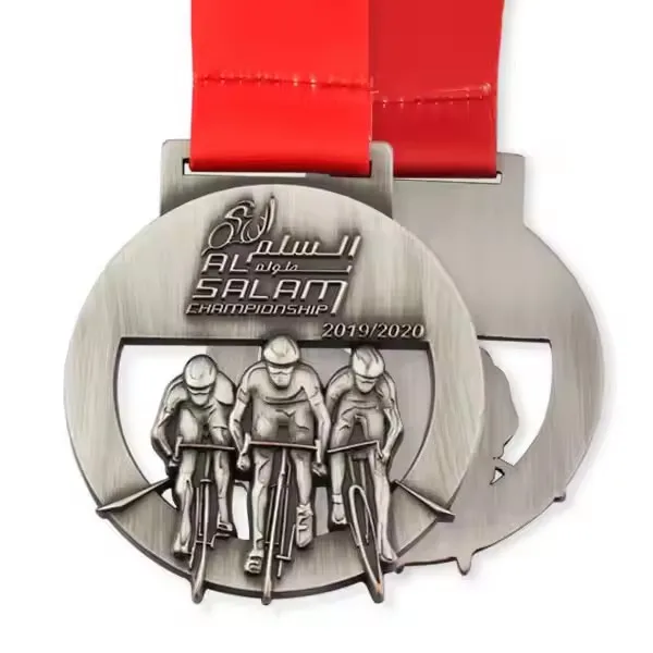 

Medal Maker Online Wholesale 3D Cycling Award Medals ODM OEM Custom 3D Cycling Award Medals