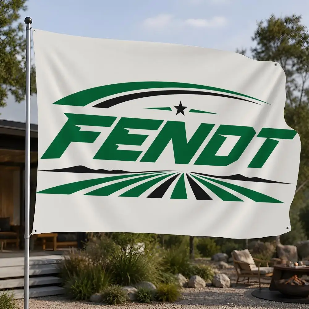 Brand Fendt Flags Flags Minimalist Fabric   Outdoor Garden Banner Hanging Sign for Shop Home Decor