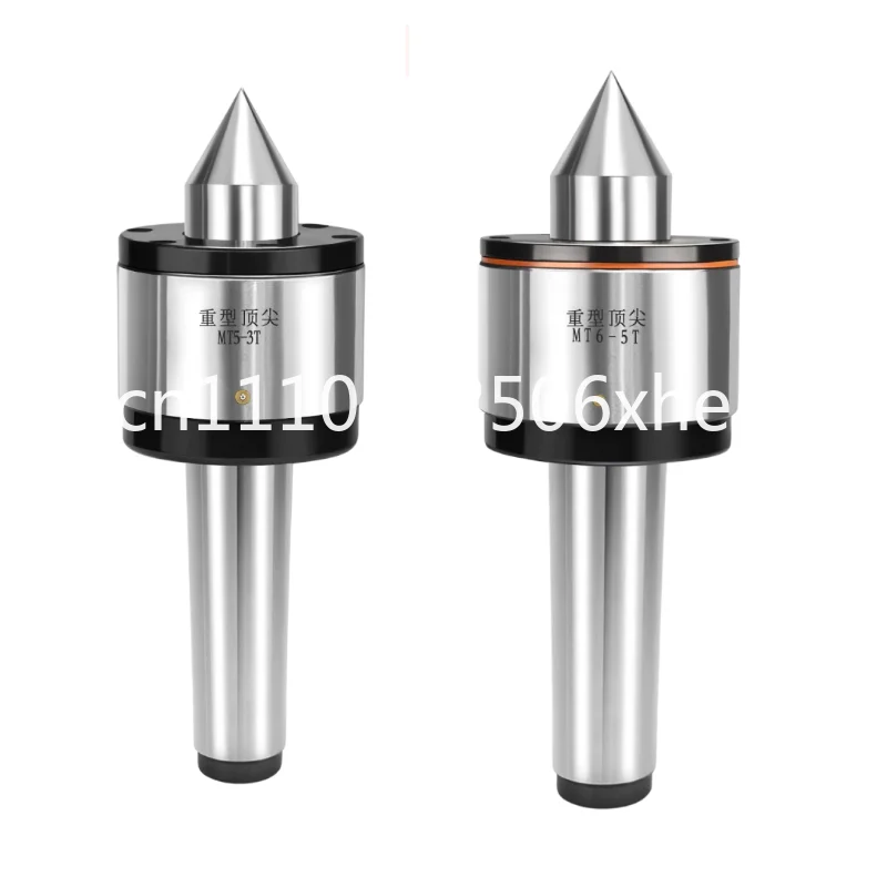 

1pcs High precision heavy duty rotary top roll lathe Mohs MT5 No. 6 tailstock movable thimble pin