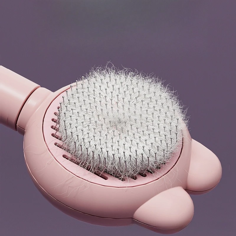 

Pet Cat Hair Brush Dog Comb Grooming And Care Cat Brush Stainless Steel Comb For Long Hair Dog Cleaning Pets Cat Dog Accessories