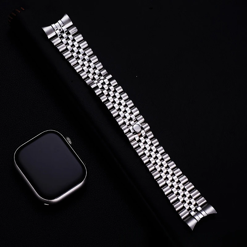 

Для Rolex для юбилейного ремешка для часов, высококачественный металлический ремешок с изогнутым концом 13, 17 мм, 20 мм, 21 мм, аксессуары для браслета из твердой нержавеющей стали