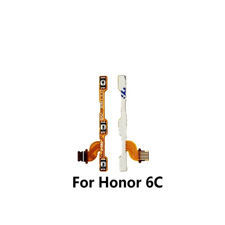 2Pcs New Power on/off & volume up/down buttons flex cable Replacement for Huawei Honor Play 8A 7A 7C 7X 7S 6A 6C 6X 5C Pro