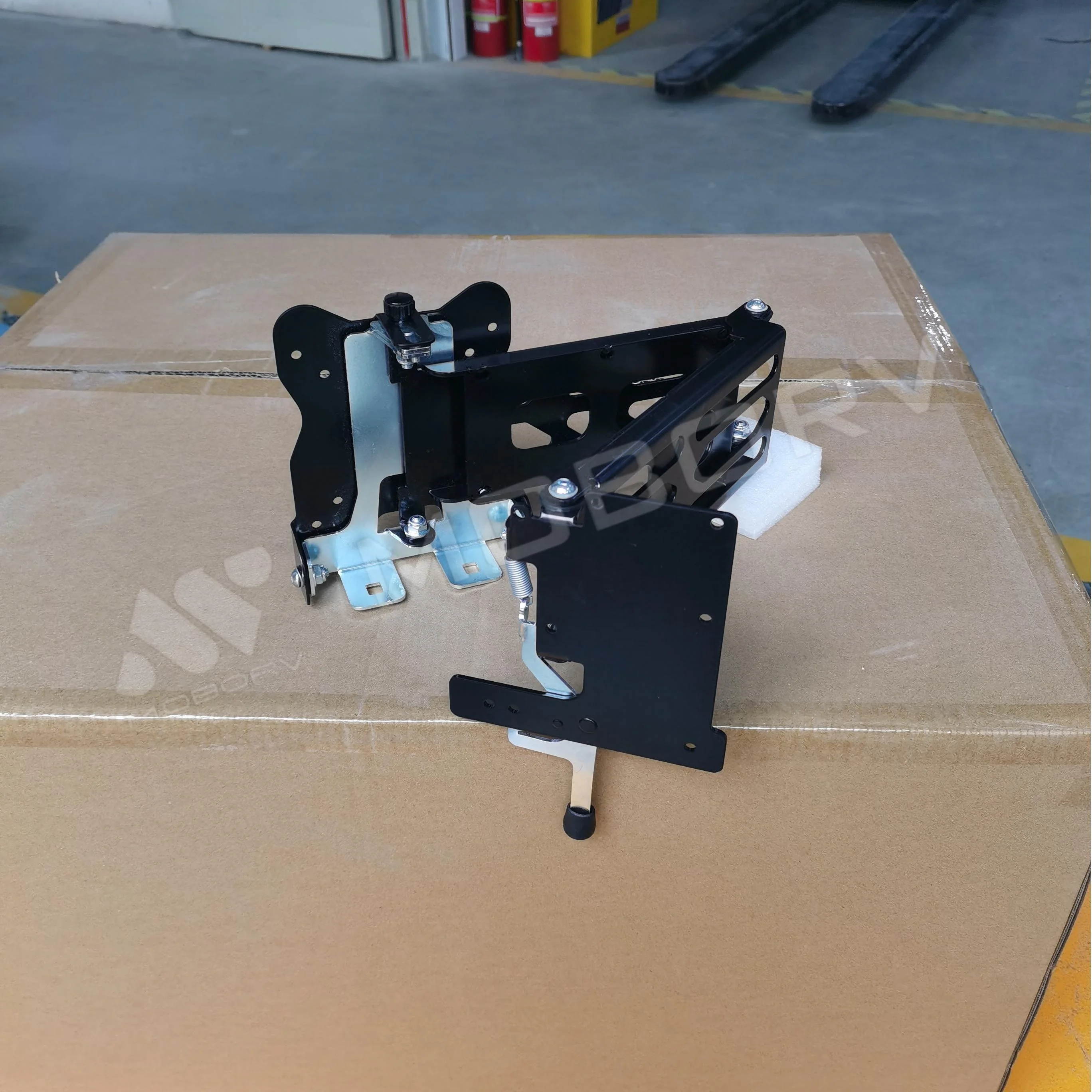 AKSESORIS BAGIAN MOTORHOME MOBO KENDARAAN REKREASI MOBIL BERKEMAH RV TELEVISI Braket PEMASANGAN Berputar