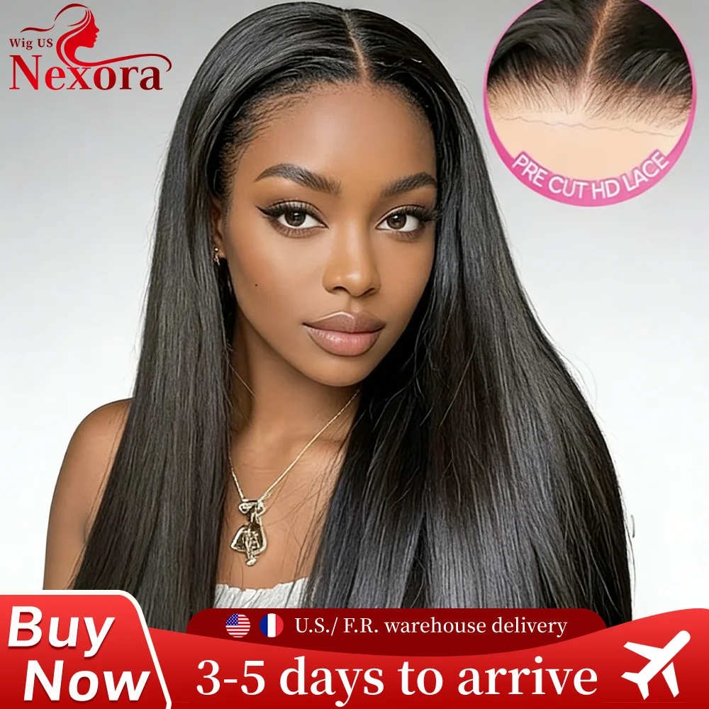 

30-32 дюймов, 4x4, 5x5, предварительно нарезанный HD-лоскутный парик без клея, идеально прямой, с кружевной передней частью, из натуральных волос, готовый к носке, парик с кружевной застежкой для женщин