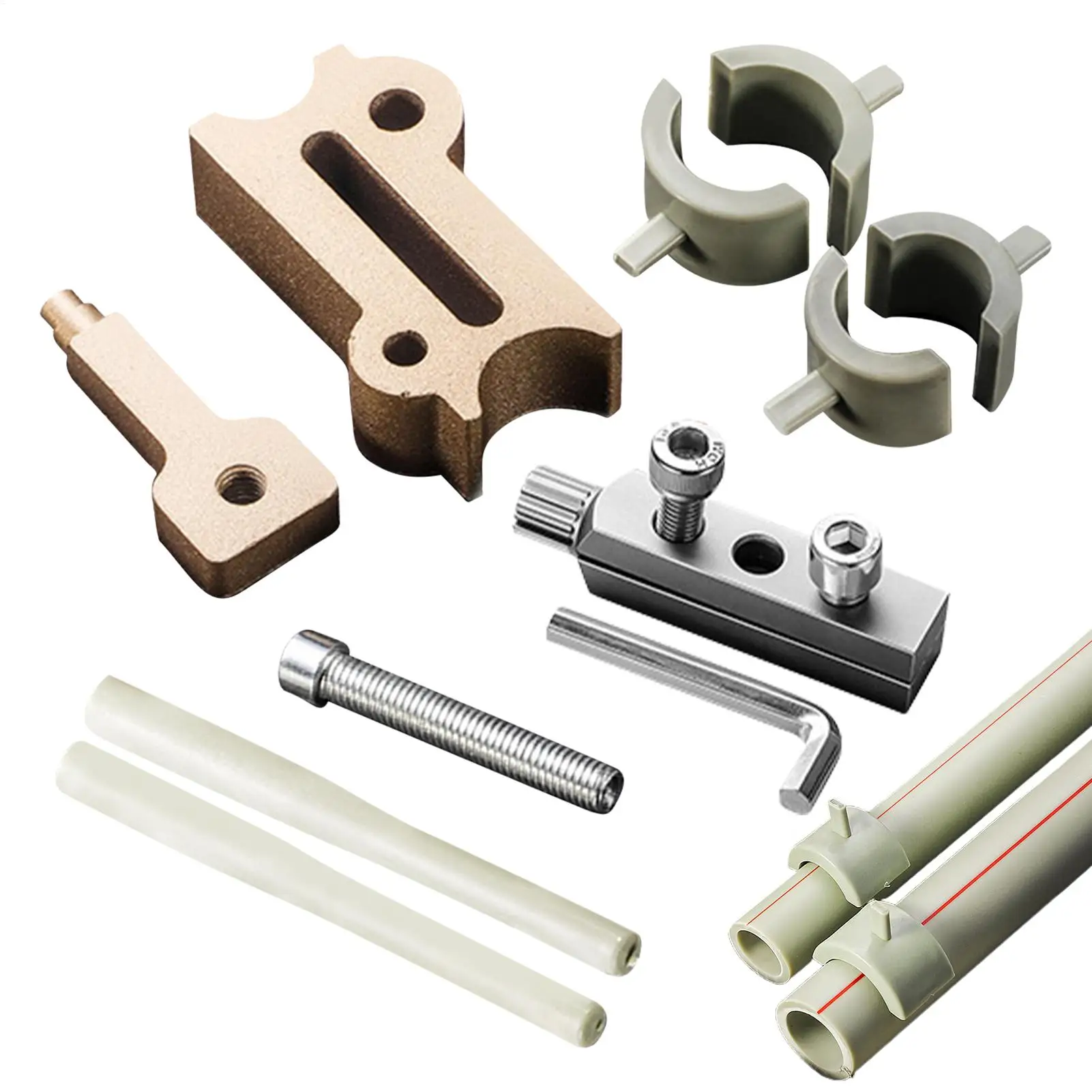Hot Melt Pipe Repair Tool Plumbing Leak Stopper Set Multifunctional Pipe Repair Kit for Home Improvement Bathroom Kitchen Garden