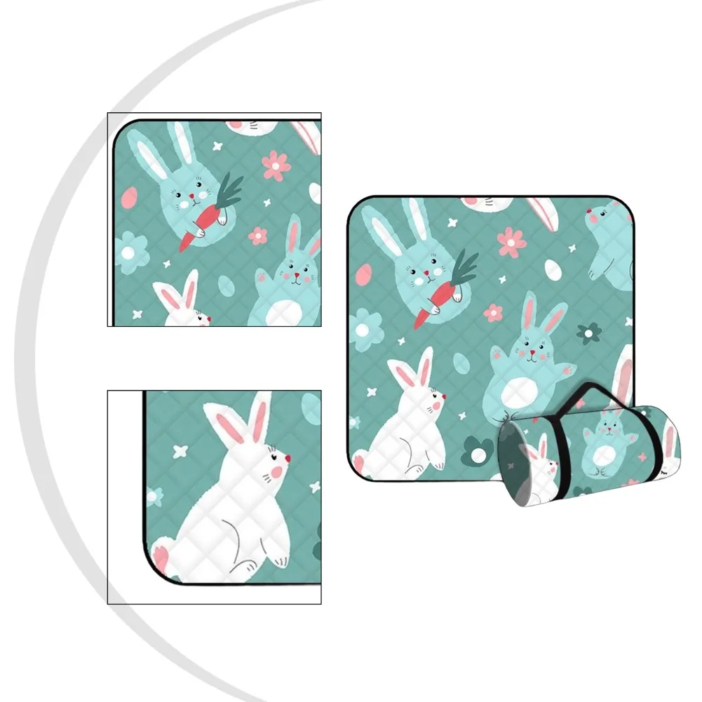 200x200cm Foldable For Picnic Mat Waterproof Lightweight for Camping Beach Park Outings Relaxation 200x200cm Foldable