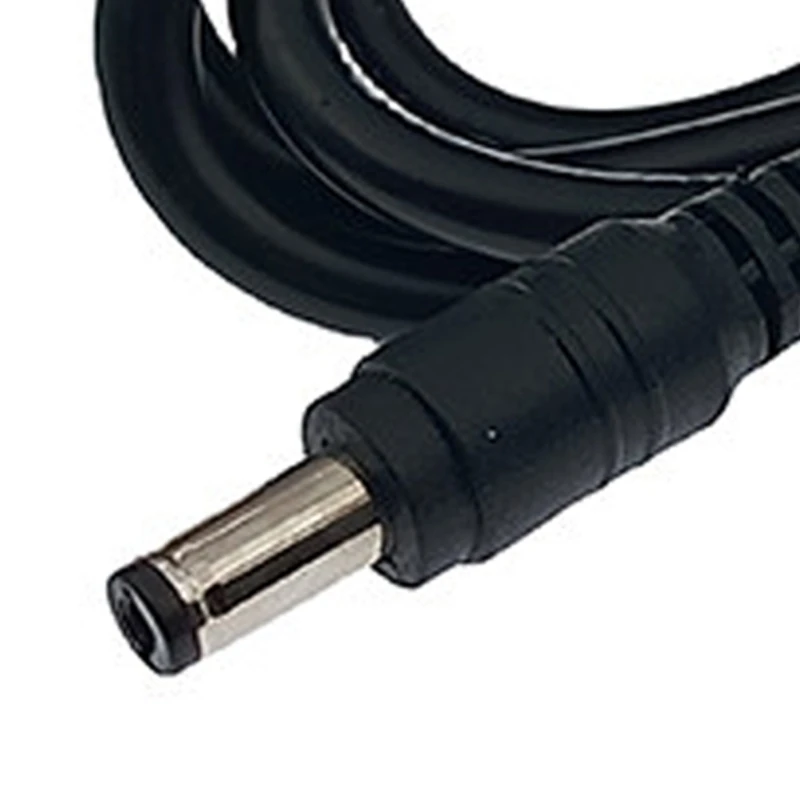  Flexible DC5521 Power Extension Cable 18AWG Copper Conductors 5.0Mm Diameter Wire For Electronics Power Supply Cord