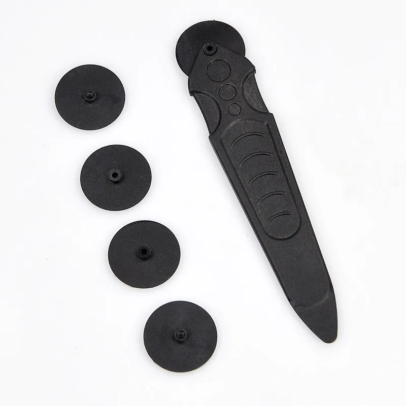 TE-12 Carbon Fiber Roller Prying Bar for Mobile Phone Tablet LCD Screen Middle Frame Separating Hand Tools