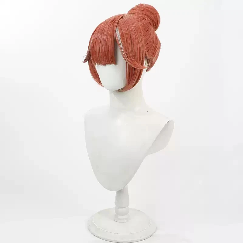 Anime Gakuen iDOLM@STER Juo Sena Cosplay Wig Heat Resistant Synthetic Hair Halloween Party Role Play + Wig Cap