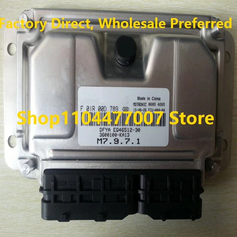 

Электронный блок управления M797 ECU для Dongfeng F01R00D789 3600100-KA13 F01RB0D789 0261201766 3600100-0G Компьютерная плата двигателя автомобиля