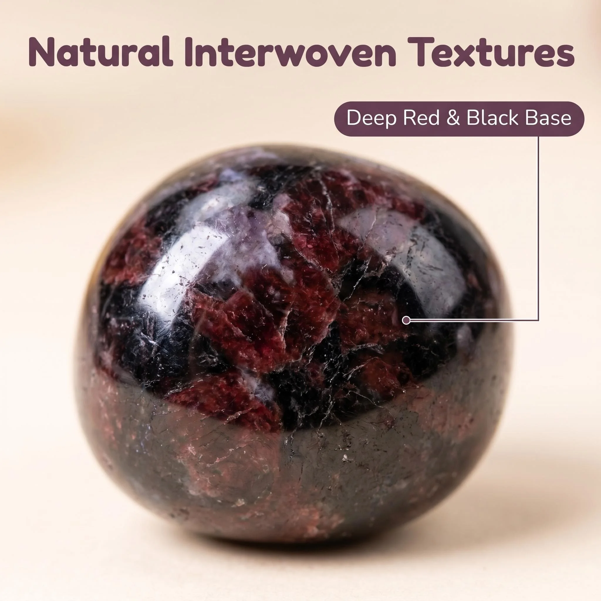 Wholesale Natural Tumbled Stones Garnet Reiki Healing Crystals Gemstone Minerals Specimen Home Garden Tank Aquarium Decoration