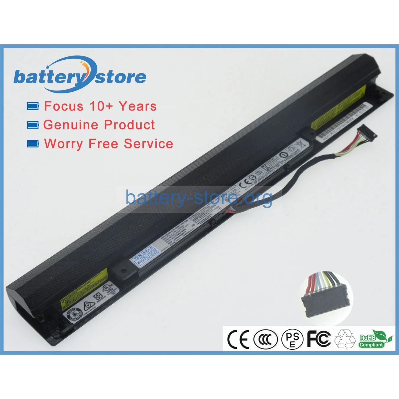 Genuine laptop batteries for L15M4A01,L15S4E01,L15S4A01,L15L4A01,5B10K02219,L15M4E01,5B10H70340,5B10H71979,5B10H70338,14.4V