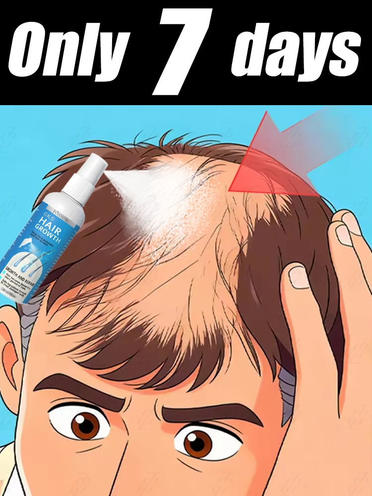 

Absorbs quickly. Awakens dormant hair follicles, resulting in thicker, fuller hair within 7 days. 100% effective. unisex.