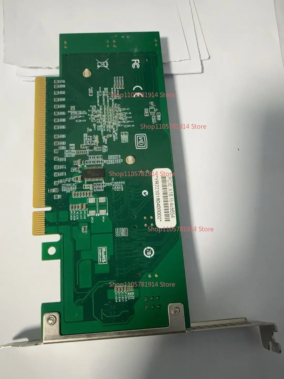 For PLX8749 PCIe3.0 X16 To 4 × SFF 8654 8i Hard Disk Expansion Card
