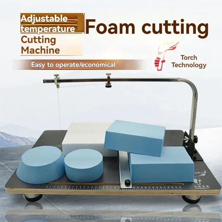Electric hot wire cutting machine for cutting pearl cotton, sponge, KT board, extruded board, EPS foam (38x78cm).